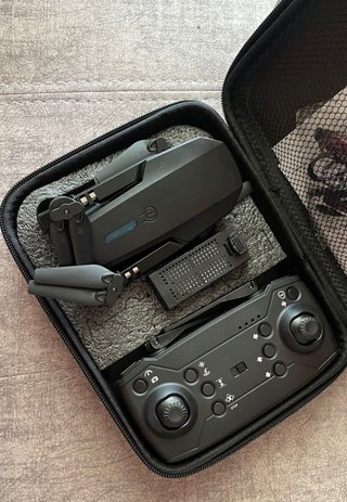 DRONE E88 4K HD Dual Camera Negro