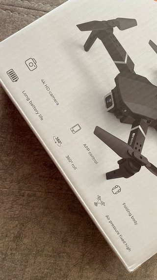 DRONE E88 4K HD Dual Camera Negro