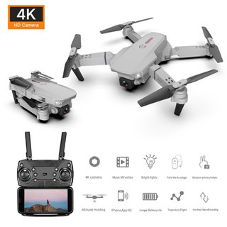 DRONE E88 4K HD Dual Camera Negro
