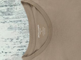 Camiseta beige Jack & Jones Hombre M