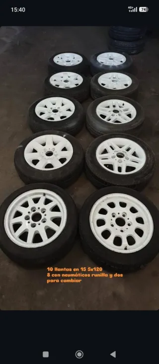 Llantas 15 5x120