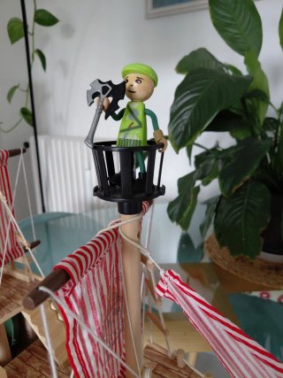 Barco Pirata de Madera