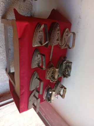 Lote de planchas antiguas 10 unidades