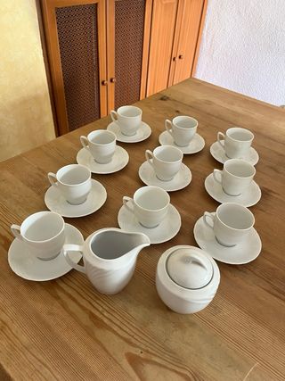 Juego café Villeroy & Boch Arco Weiß