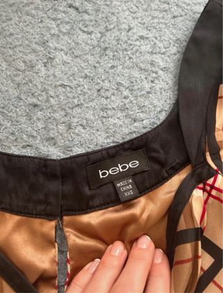 Abito corto Bebe fantasia scozzese XXS