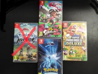 3 Giochi Nintendo Switch: Splatoon 2, Mario Bros U