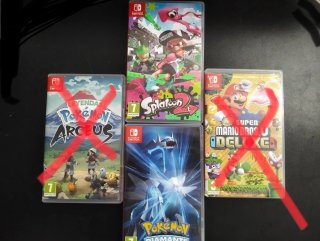 3 Juegos Nintendo Switch: Splatoon 2, Mario Bros U