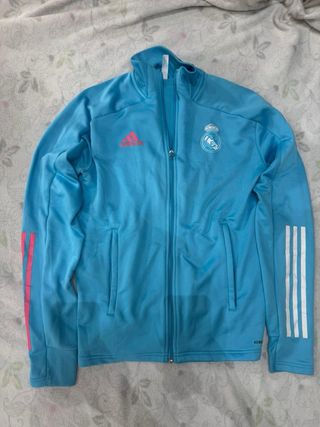 Conjunto Chándal Real Madrid Adidas Azul/Gris