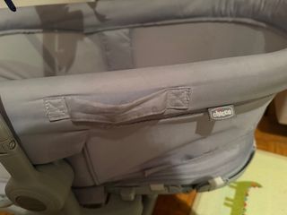 Cuna Chicco Baby Hug 5 en 1 Pro Gris