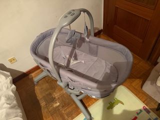 Cuna Chicco Baby Hug 5 en 1 Pro Gris