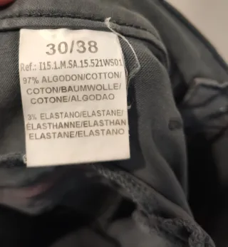 Pantalón Indi & Cold gris con cremalleras