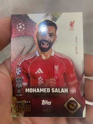 Cromo Mohamed Salah Topps 2023