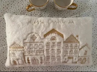 2 Tazas y cojín navideño