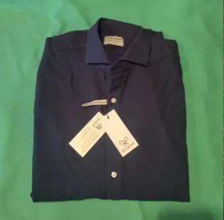 Camisa Silbon Azul Talla M/L