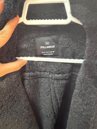 Chaqueta Pull&Bear Negra Talla XS