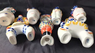 Colección de siete Figuras Sargadelos Entroido