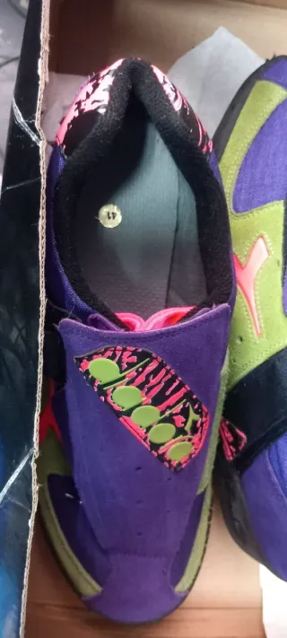 Tênis Diadora Anos 90 Ciclismo Casual 41
