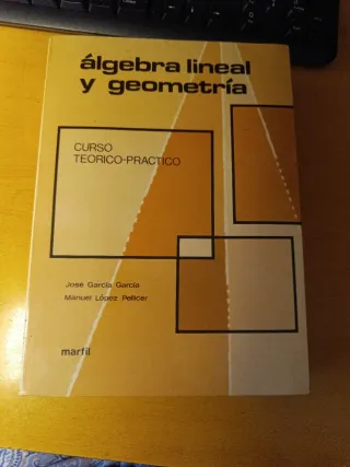 Álgebra lineal y geometría.