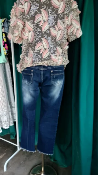 Blusa y Pantalón Vaquero