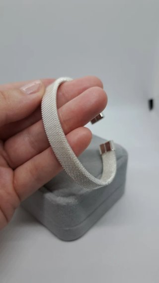 Pulsera Malla Plata 925