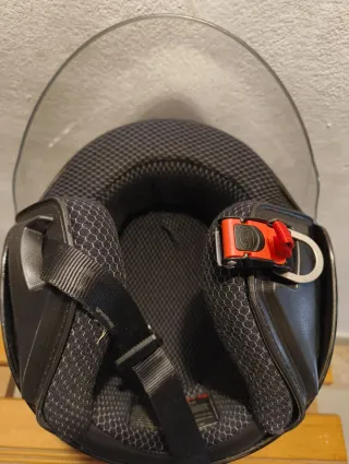 Casco de moto Jet negro JFM HELMETS