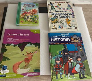 Fabulas (7) en castellano/inglés.Regalo 3libros