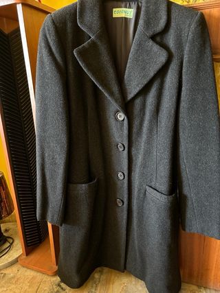Cappotto Lana e Cashmere Grigio taglia S ( 40 ITA)