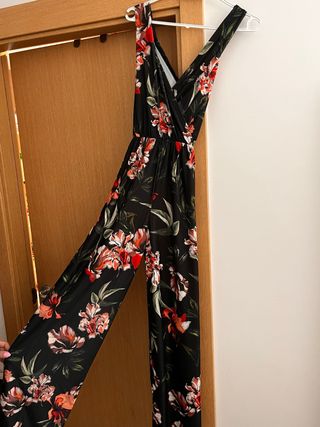 Mono largo estampado floral