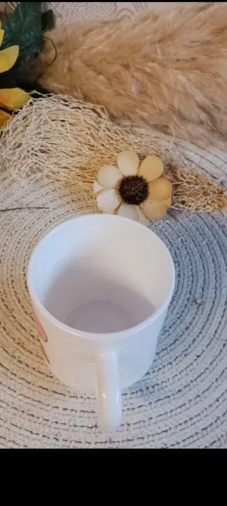 Taza desayuno gato Arcopal vintage Francia