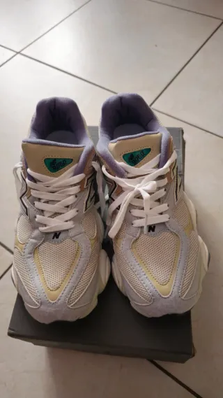 New Balance 9060 Beige/Grigio con Scatola