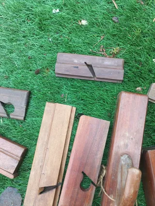 Lote herramientas carpintería antiguas