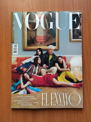 Revista VOGUE PEDRO ALMODÓVAR Amarga Navidad