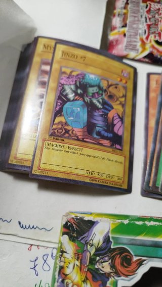 Yu-Gi-Oh! bustina e scatolino carte