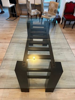 Mesa Comedor Cristal 190x90 cm