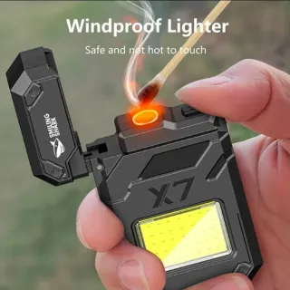 Encendedor Eléctrico Doble Arco SHARK