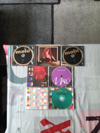 Lote 5 CDs Malú (uno de ellos CD + DVD)