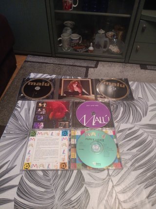 Lote 6 CDs Malú (uno de ellos CD + DVD)
