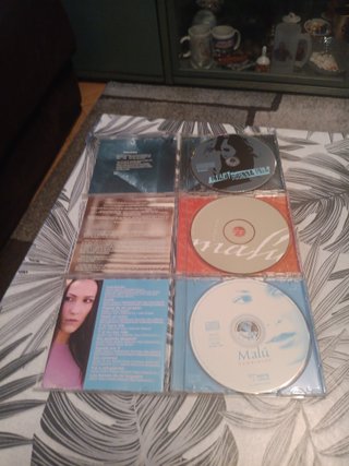 Lote 6 CDs Malú (uno de ellos CD + DVD)