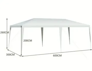 CENADOR 3x6 carpa gazebo desmontable