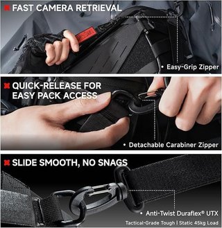 Bandolera Fotografia 7-9L impermeable NUEVO