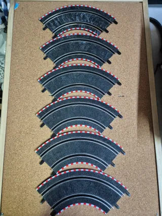 Scalextric Compact Curvas (Set de 10)