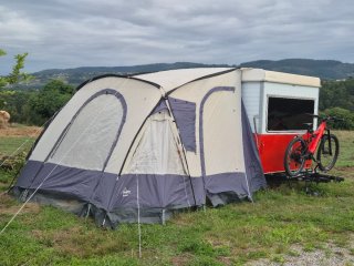 Caravana plegable Esterel restaurada