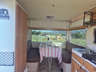 Caravana plegable Esterel restaurada