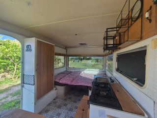 Caravana plegable Esterel restaurada