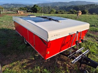 Caravana plegable Esterel restaurada