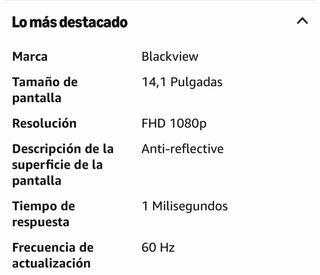 Extensor Pantalla Portátil Blackview DCM5