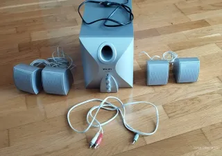 Sistema Sonido Welfi D-4100 Dolby Surround.