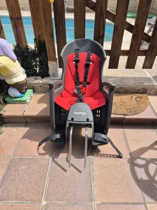 Hamax Smiley Silla Portabebés Bicicleta