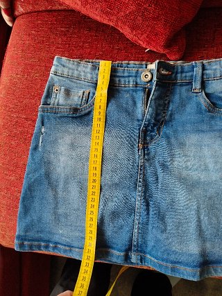 Falda vaquera niña T.11-12 años