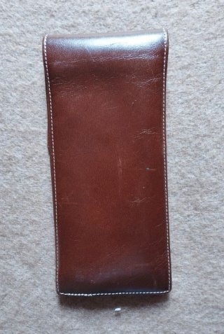 Funda de piel para gafas